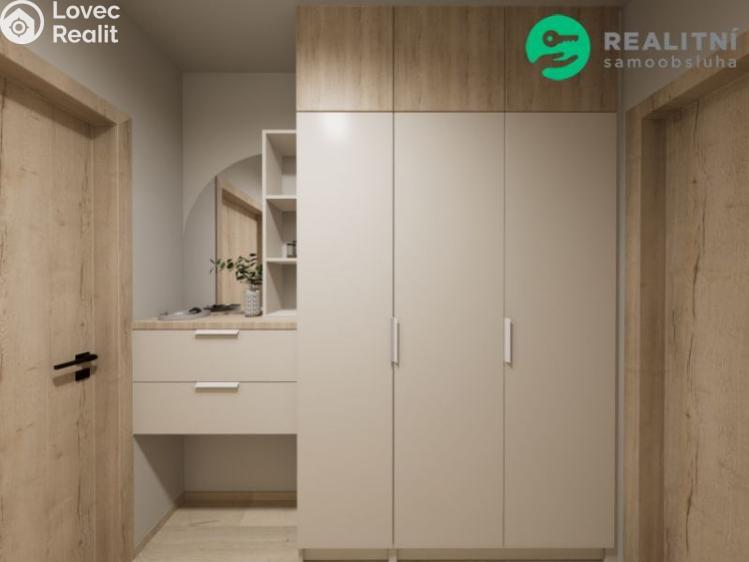 Sale apartment 1+1 Děčín, Řetězová č. 12