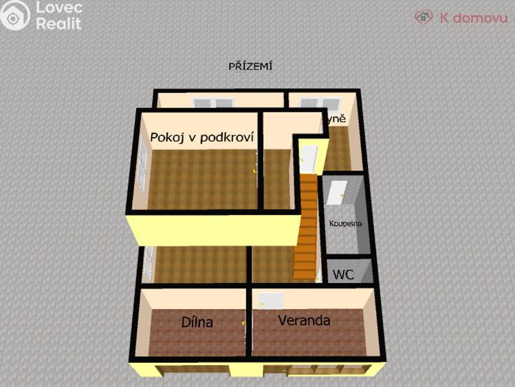 Prodej rodinného domu Přerov, Výmyslov 3016/16 č. 16