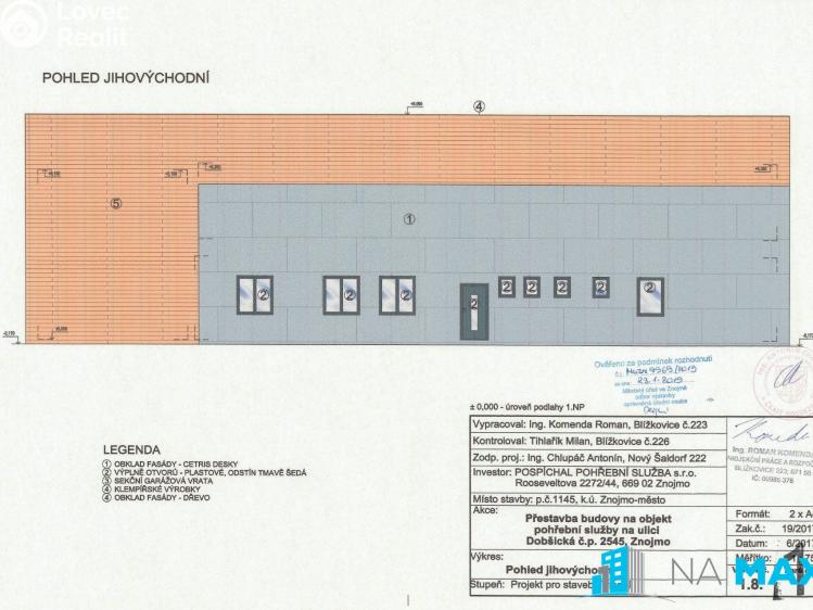 Prodej obchodního prostoru Znojmo, Dobšická 2545/8 č. 5