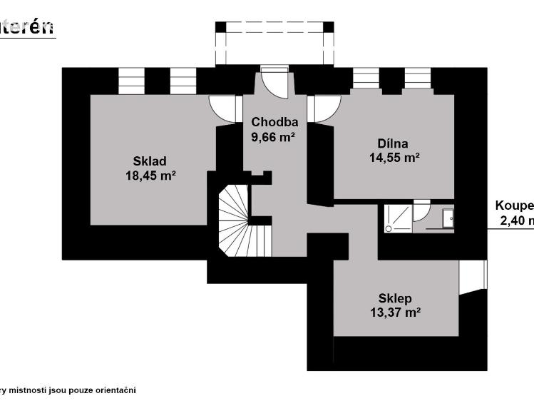 Prodej rodinného domu Žleby, Školní č. 24