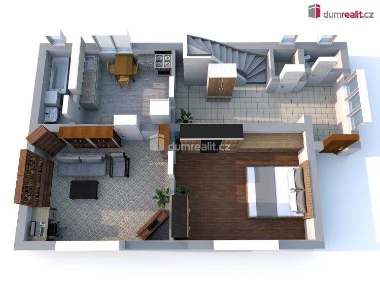 Prodej rodinného domu Praha 21, Zaříčanská č. 9