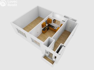 Продажа квартиры 2+KK Praha, 5. května č. 17