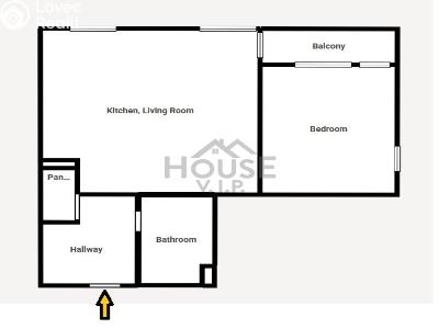 Продажа квартиры 2+KK Praha, Učňovská č. 22