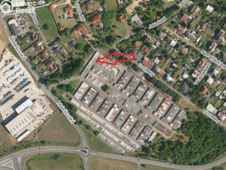 Pronájem garáže Kolín, Jabloňová 841 č. 4