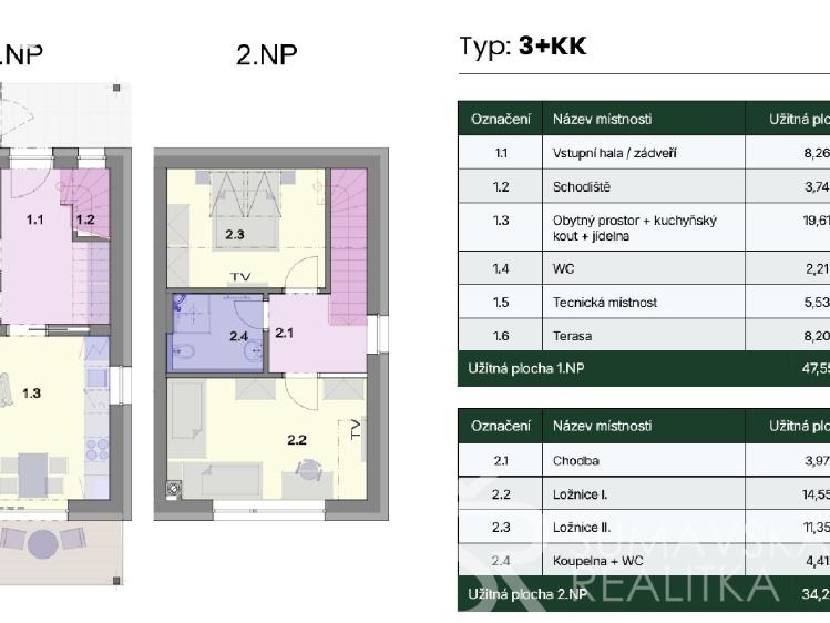 Prodej bytu 3+KK Nová Pec č. 14
