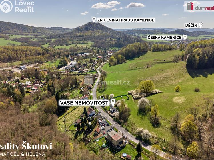Prodej rodinného domu Česká Kamenice, Bezručova č. 49