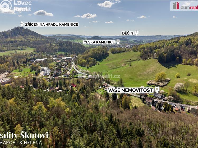 Prodej rodinného domu Česká Kamenice, Bezručova č. 52
