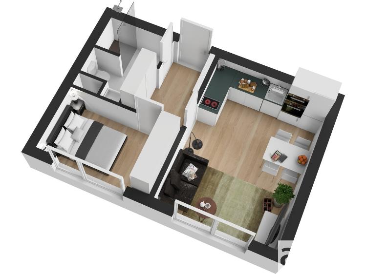 Sale apartment 2+KK Harrachov č. 5