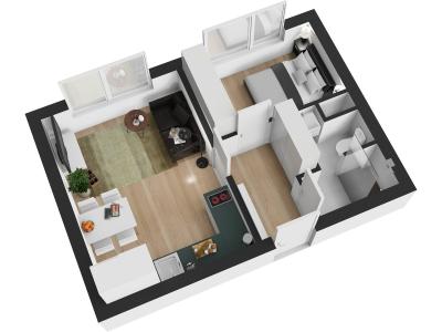 Sale apartment 2+KK Harrachov č. 12