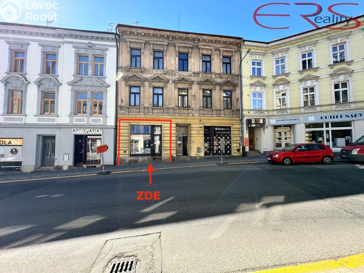 Pronájem obchodního prostoru Jablonec nad Nisou, Podhorská č. 8