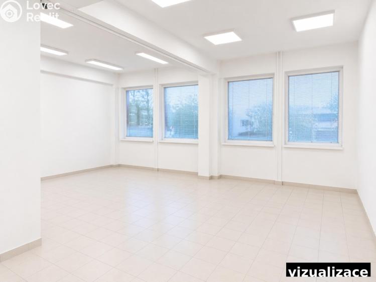 Pronájem kanceláře Rožnov pod Radhoštěm, 1. máje 2609 č. 1