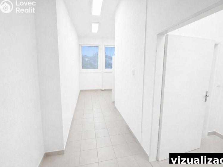 Pronájem kanceláře Rožnov pod Radhoštěm, 1. máje 2609 č. 17
