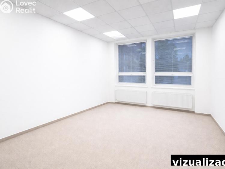Pronájem kanceláře Rožnov pod Radhoštěm, 1. máje 2609 č. 20