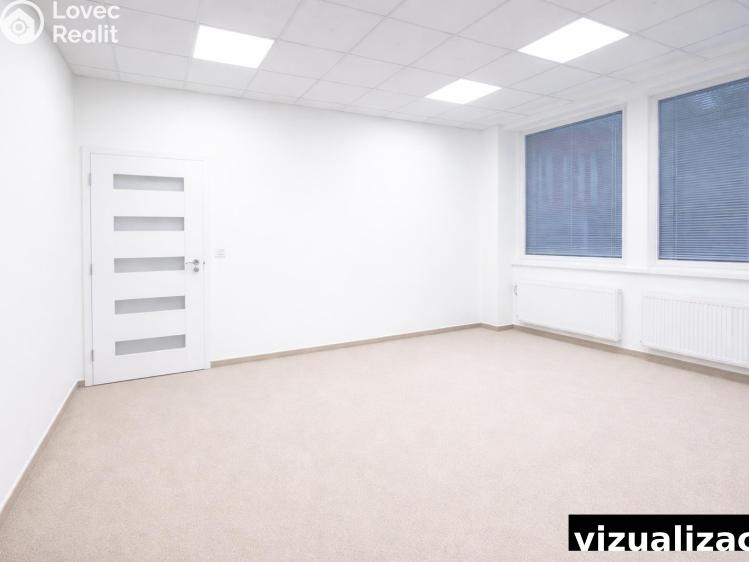 Pronájem kanceláře Rožnov pod Radhoštěm, 1. máje 2609 č. 21