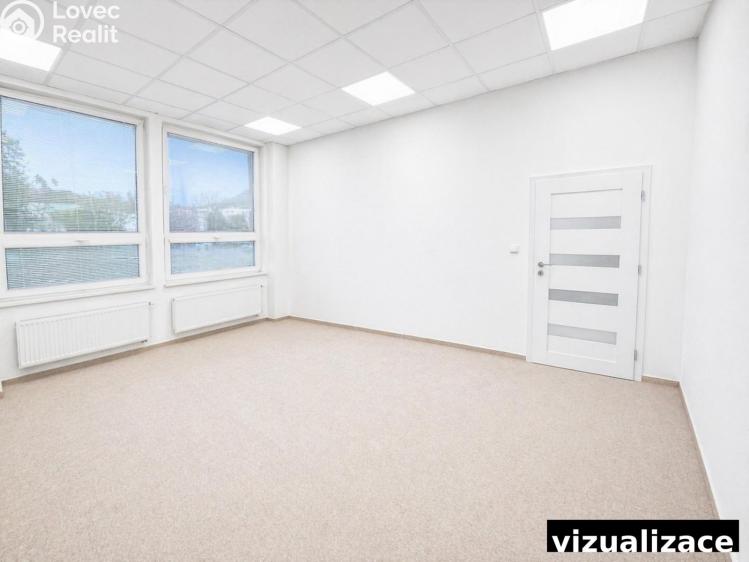 Pronájem kanceláře Rožnov pod Radhoštěm, 1. máje 2609 č. 22
