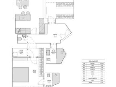 Rent apartment 3+KK Praha, náměstí Jiřího z Poděbrad č. 24