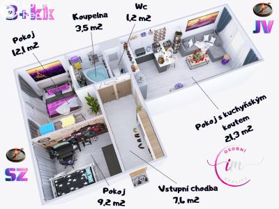 Продаж квартири 3+KK Jihlava č. 14
