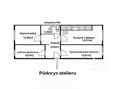 Продажа квартиры 3+1 Praha, Matúškova č. 16