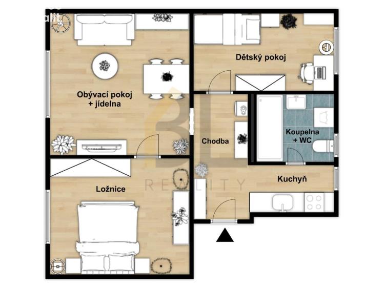 Prodej bytu 3+KK Hodonín, I. Olbrachta 2940/6 č. 15