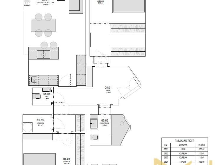 Pronájem bytu 3+KK Praha, náměstí Jiřího z Poděbrad č. 10