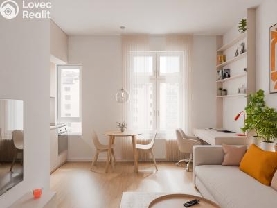 Sale apartment 1+KK Praha, Plzeňská č. 2