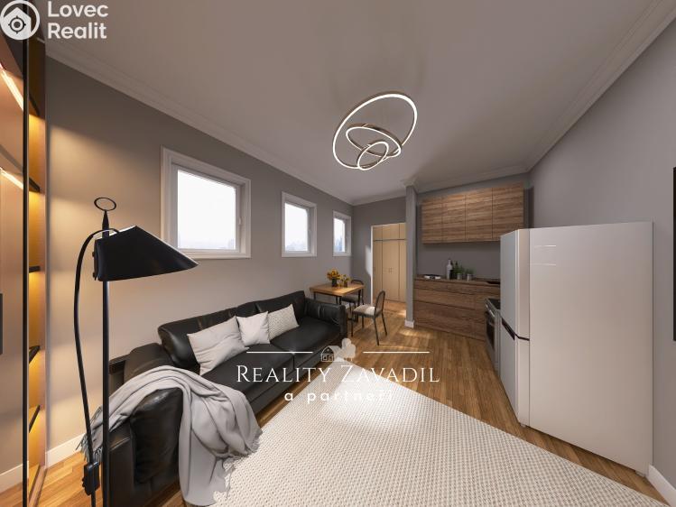 Prodej bytu 1+KK Brandýs nad Labem-Stará Boleslav, Lázeňská č. 4