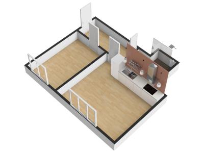 Rent apartment 2+KK Praha, Jeseniova č. 17