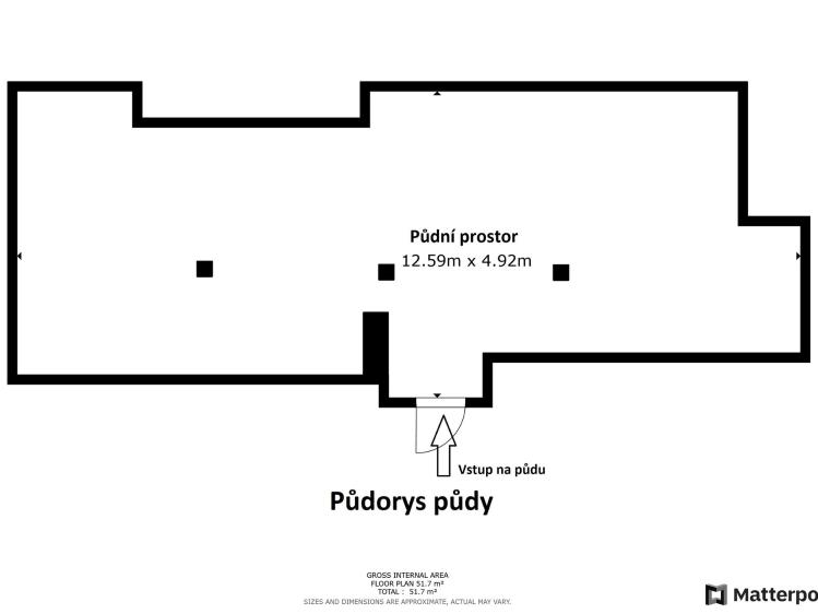 Prodej bytu 3+1 Průhonice, Říčanská 101 č. 40
