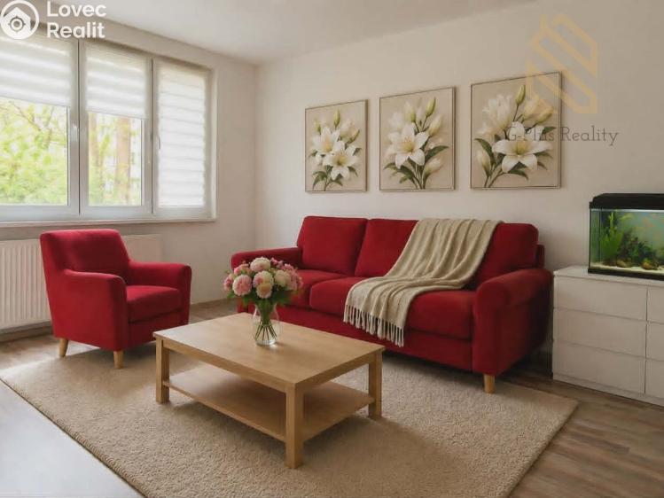 Аренда квартиры 2+1 Louny, Náměstí Benedikta Rejta 2270 č. 4