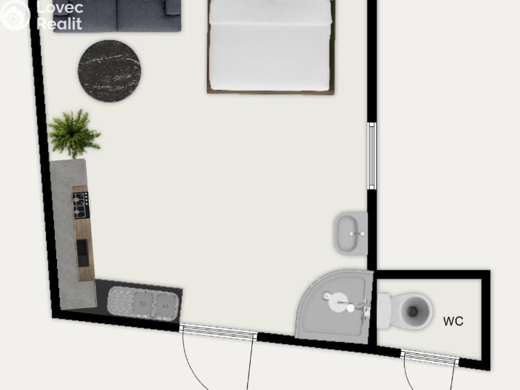 Продаж квартири 1+KK Praha, Kožná 487/16 č. 16