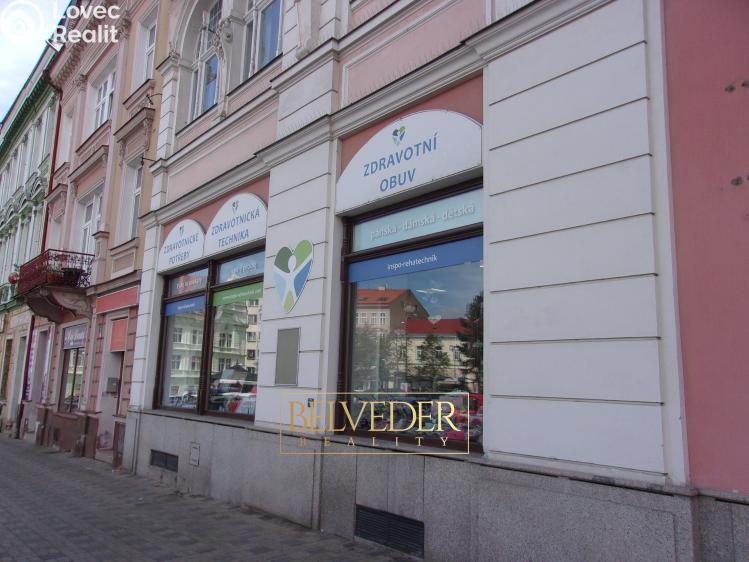 Pronájem obchodního prostoru Teplice, Benešovo náměstí č. 1