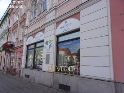 Pronájem obchodního prostoru Teplice, Benešovo náměstí č. 1
