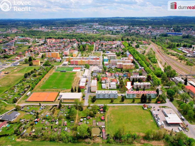 Prodej bytu 2+1 České Velenice, Revoluční č. 17