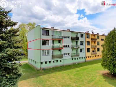 Sale apartment 2+1 České Velenice, Revoluční č. 16