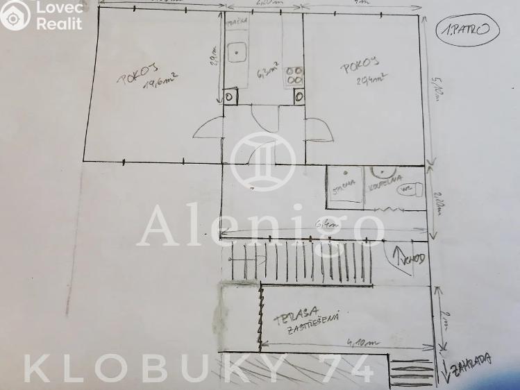 Продажа семейного дома Klobuky, Nádražní č. 7