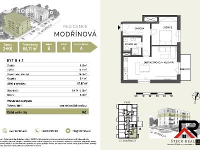 Sale apartment 2+KK Třebíč č. 2