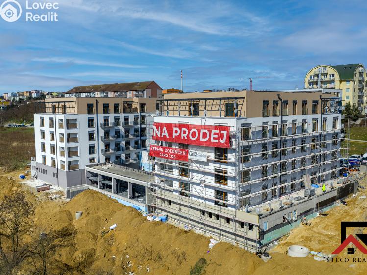 Sale apartment 1+KK Třebíč, Modřínová č. 3