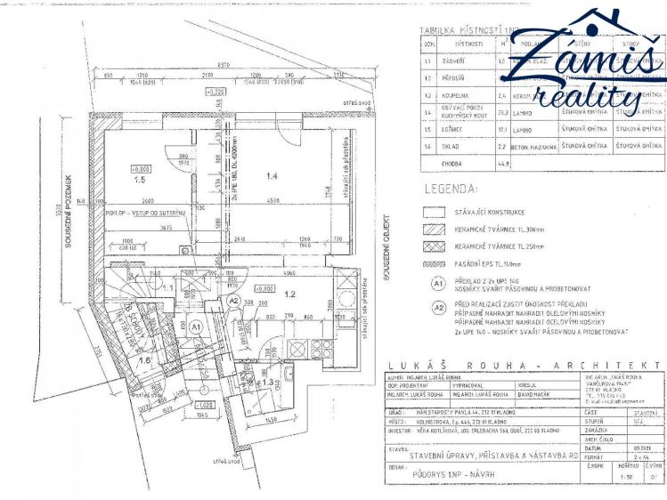 Продажа семейного дома Kladno, Kolmistrova 446 č. 6