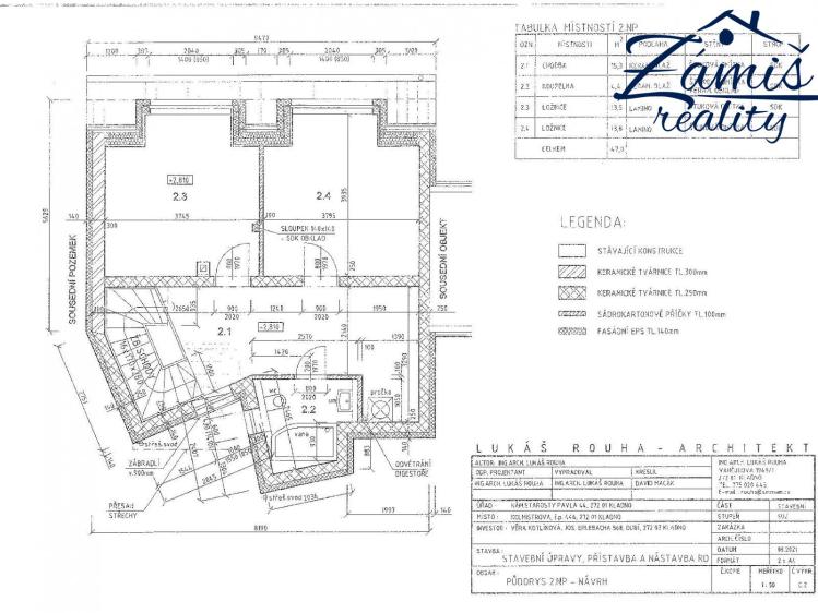 Продажа семейного дома Kladno, Kolmistrova 446 č. 7