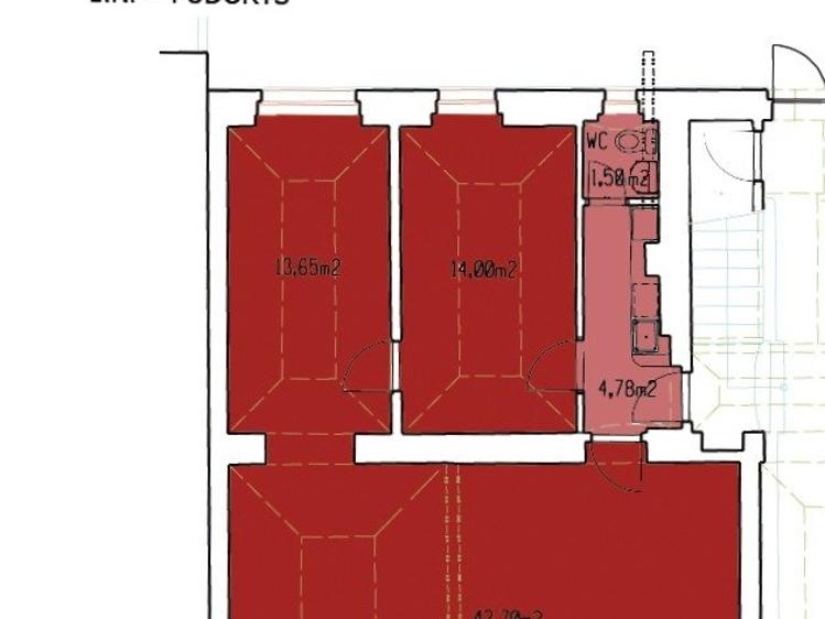 Pronájem obchodního prostoru Hradec Králové, Chelčického 297/24 č. 13