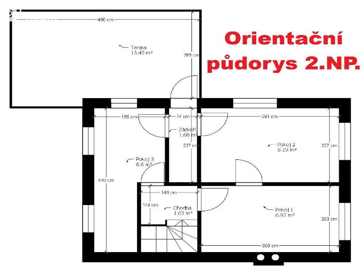 Продажа хижины Stříbrná Skalice č. 18