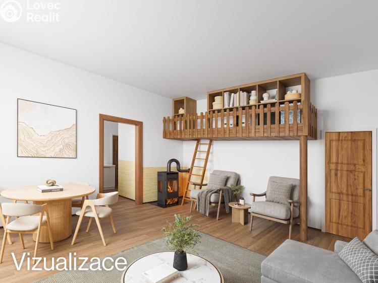 Prodej bytu 2+1 Veselí nad Lužnicí, Nádražní 132 č. 7