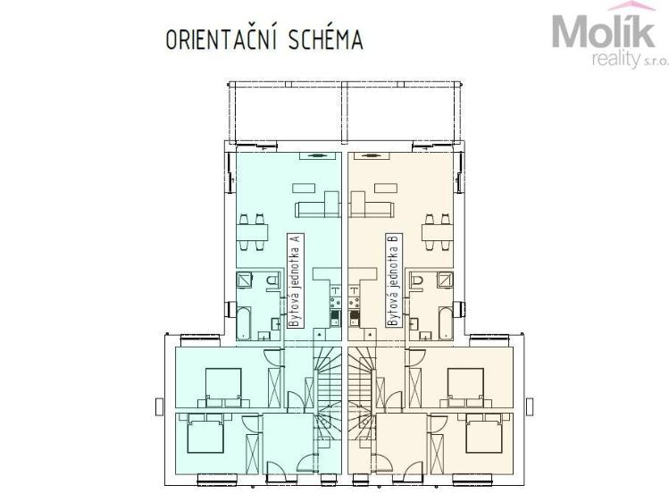 Pronájem rodinného domu Most, Šafránová 3449 č. 4