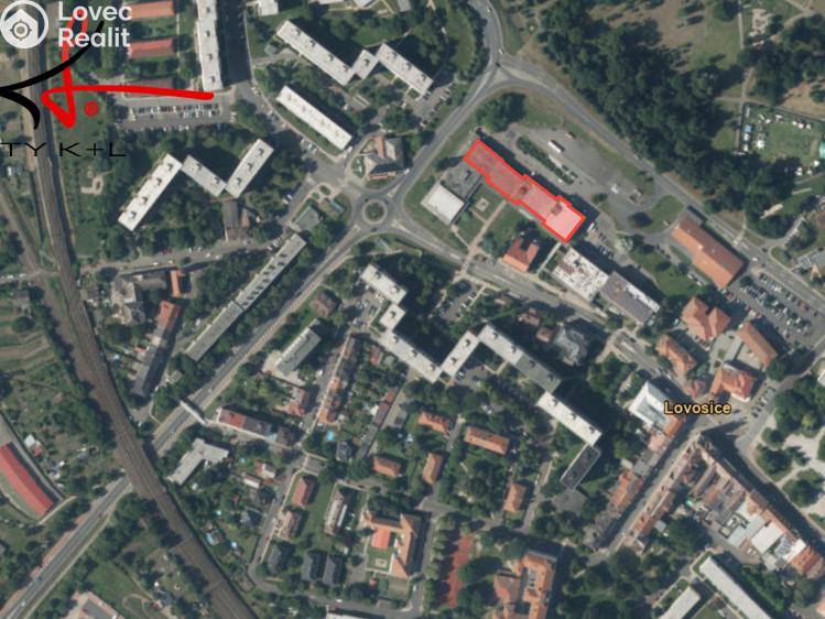 Pronájem obchodního prostoru Lovosice, Osvoboditelů č. 13