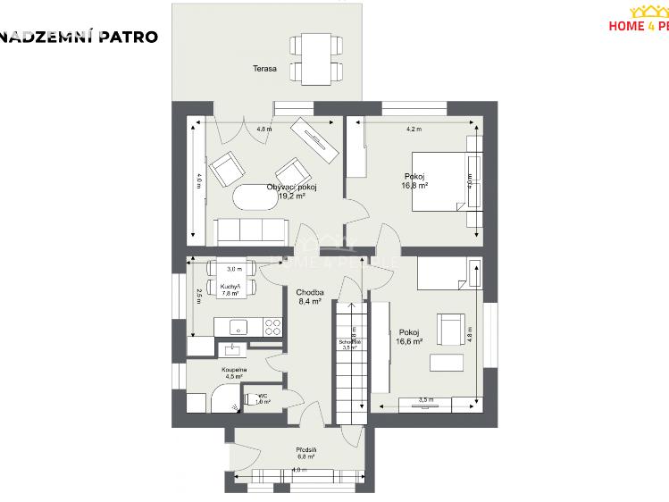 Sale family house Praha 12, K Orionce č. 4
