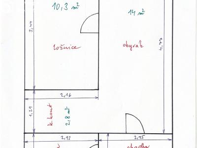 Prodej bytu 2+KK Hradec Králové, Veverkova č. 10