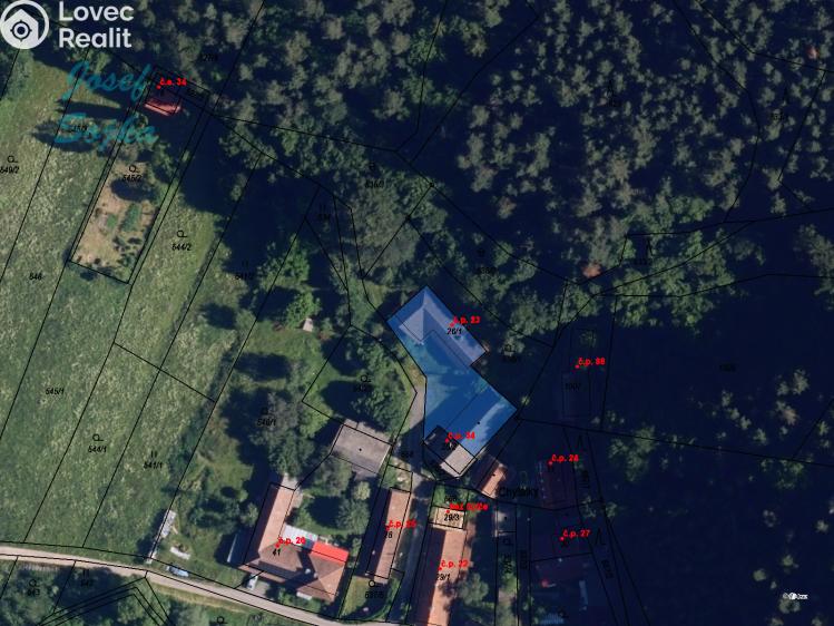 Prodej rodinného domu Újezd u Tišnova č. 14