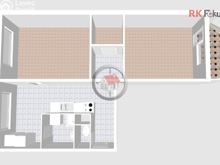 Pronájem bytu 2+1 Třebíč č. 8