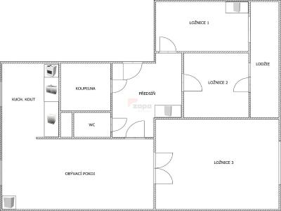 Rent apartment 4+KK Praha, Bělčická č. 16