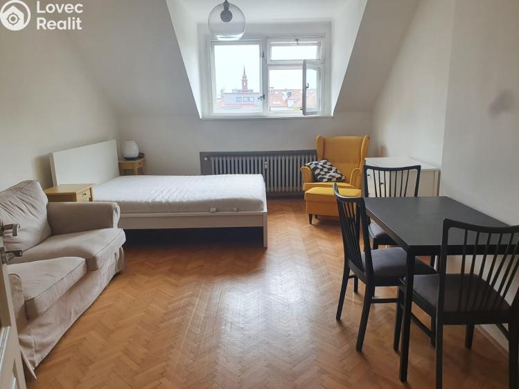 Pronájem bytu 1+KK Praha, Újezd č. 1